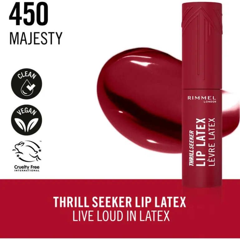 Rimmel Thrill Seeker Lip Latex 450 Majesty