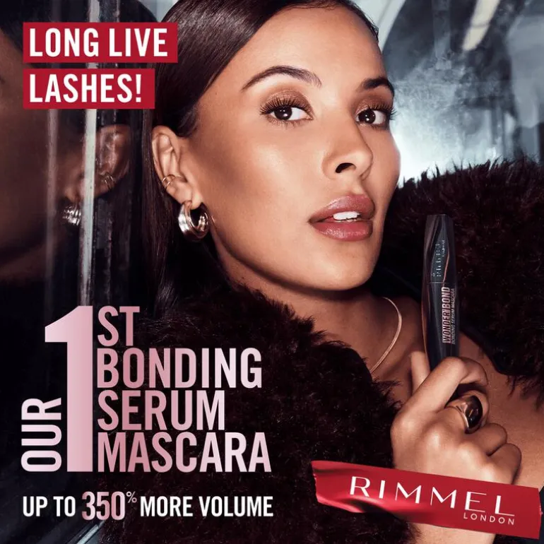 Rimmel Wonder Bond Bonding Serum Mascara 01 Black