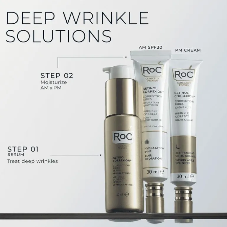 RoC Retinol Correxion Wrinkle Correct Moisturizer SPF30 30 ML