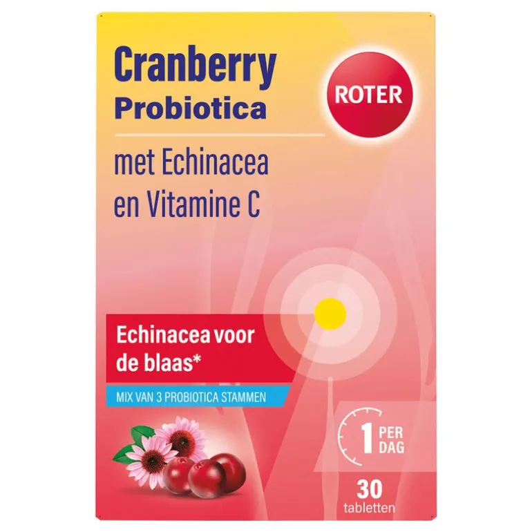 Roter Cranberry + Probiotica 30 Stuks