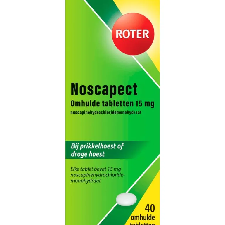 Roter Noscapect 40 omhulde tabletten