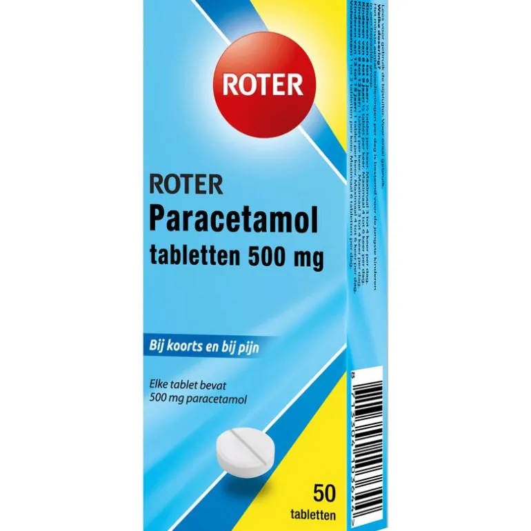 Roter Paracetamol 50 tabletten