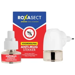 Roxasect Muggenstekker Actieverpakking Incl. 2 navullingen