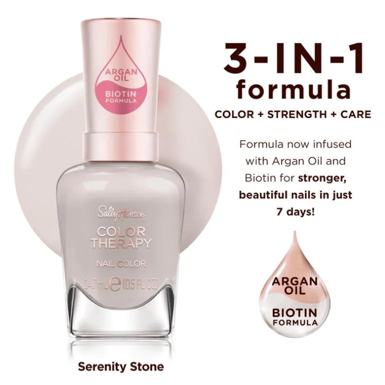 Sally Hansen Color Therapy Nagellak - Grijs - 144 SerenityStone