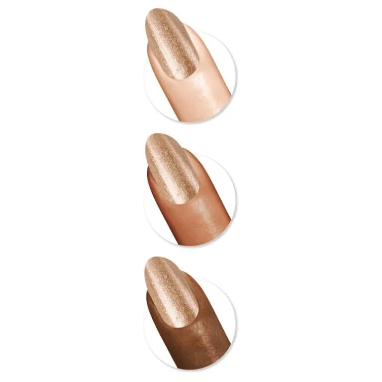 Sally Hansen Insta-Dri Chrome Nagellak - Goud - 128 Lustrous Gold