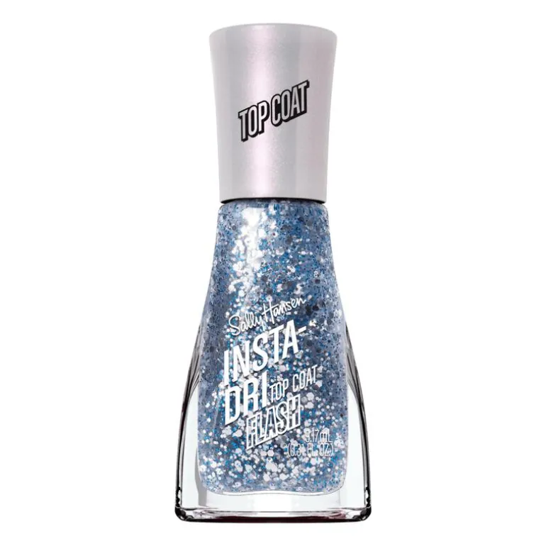 Sally Hansen Insta-Dri Top Coat - Blauw - 132 Flash