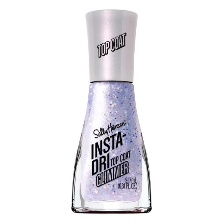 Sally Hansen Insta-Dri Top Coat - Paars - 131 Glimmer