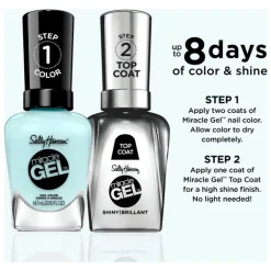 Sally Hansen Miracle Gel Nagellak 668 Grand Cyan