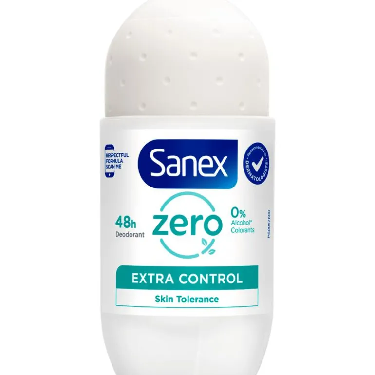 Sanex Zero% Extra Control Deodorant Roller 50 ML