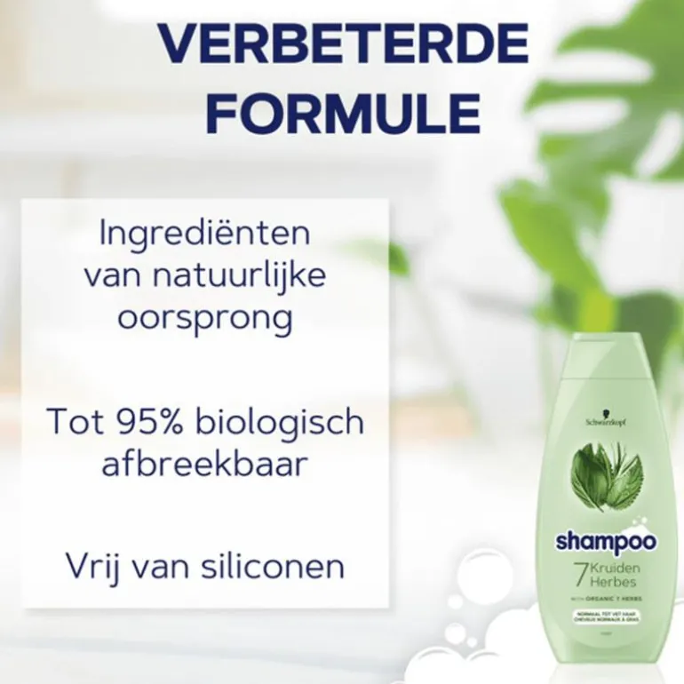 Schwarzkopf 7 Kruiden Shampoo 400 ML