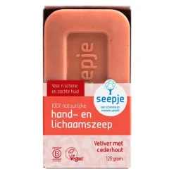 Seepje Handzeep en Lichaamszeep Bar 120 gram
