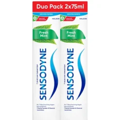Sensodyne Fresh Mint Tandpasta Duo 2x 75ML Tandpasta - 2 Stuks