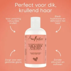 Shea Moisture Coconut & Hibiscus Style Milk