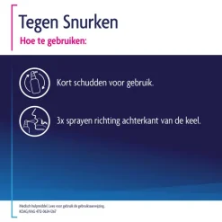 Shiepz anti snurk keelspray