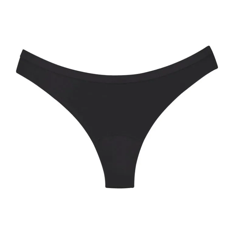 Snuggs period underwear Brazilian light black L