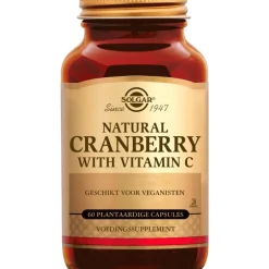 Solgar Cranberry with Vitamin C 60 capsules