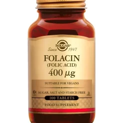 Solgar Folacin 400 mcg 100 tabletten