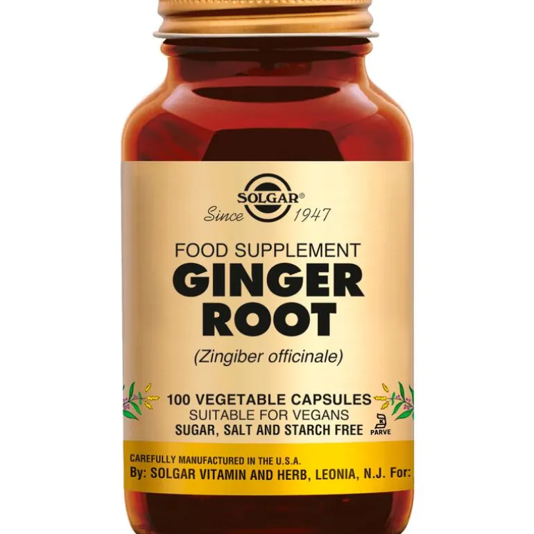 Solgar Ginger Root 100 capsules