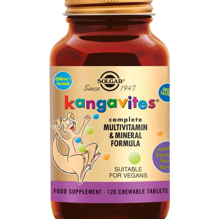 Solgar Kangavites Bounching Berry 120 kauwtabletten