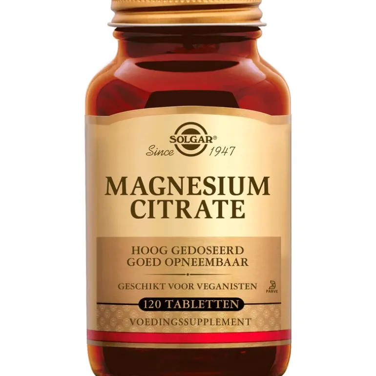 Solgar Magnesium Citrate 120 tabletten