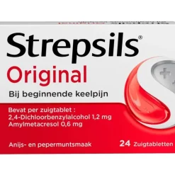 Strepsils zuigtabletten normaal 24 stuks