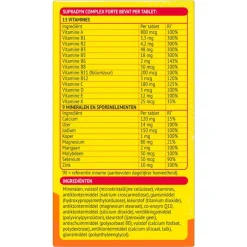 Supradyn Complex Forte Multivitamine Voor Extra Energie 95 Tabletten