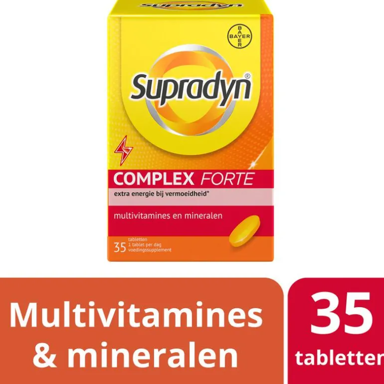 Supradyn Complex Forte Multivitamine Voor Extra Energie 35 Tabletten