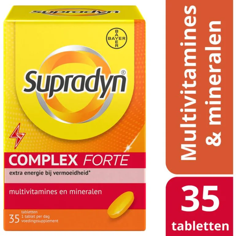 Supradyn Complex Forte Multivitamine Voor Extra Energie 35 Tabletten