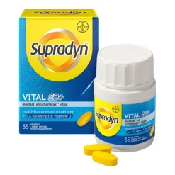 Supradyn Vital 50+ multivitamines voor vijftigplussers 35 tabletten