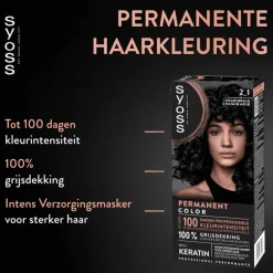 Syoss Haarverf 2-1 Zwartbruin