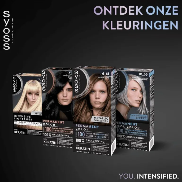 Syoss Metallic Collection Haarkleuring 6-61 Autumn Gold