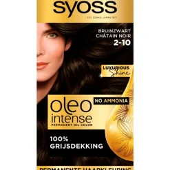 Syoss Oleo Intense 2-10 Bruinzwart/Châtain Noir