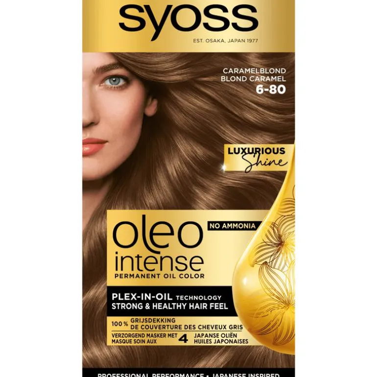 Syoss Oleo Intense 6-80 Caramel Blond/Blond Caramel