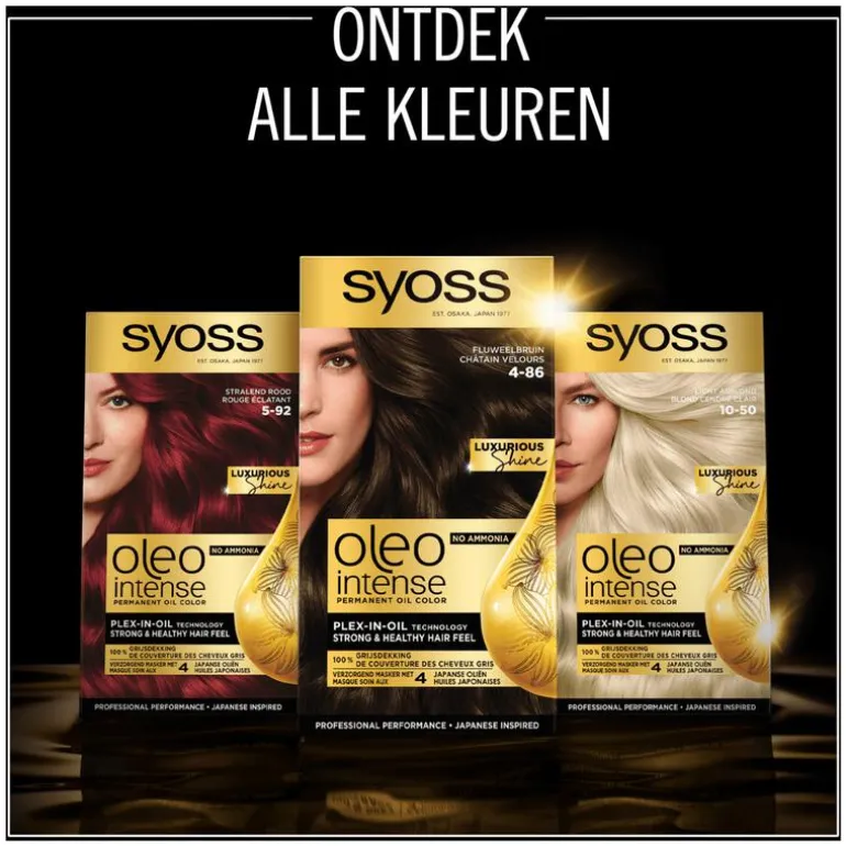 Syoss Oleo Intense 4-15 Chestnut Brown