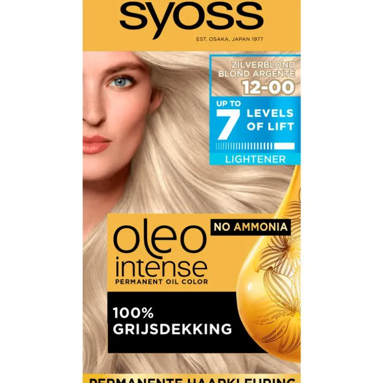 Syoss Oleo Intense Oil-In-Cream Lightener 12-00 Extra Platinum