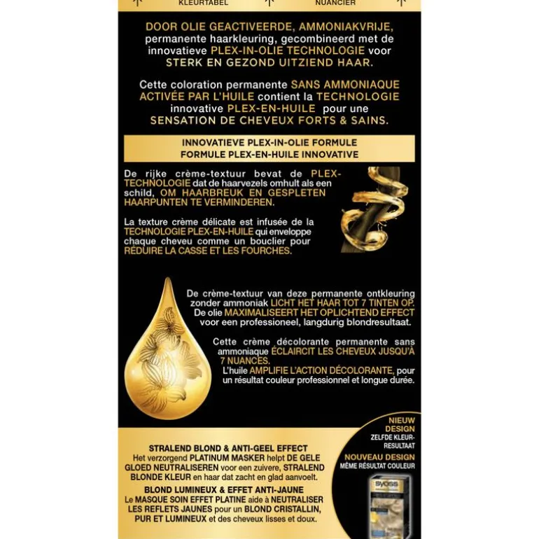 Syoss Oleo Intense Oil-In-Cream Lightener 12-00 Extra Platinum