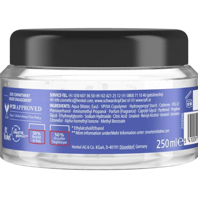Taft Chaos Gel 250 ML