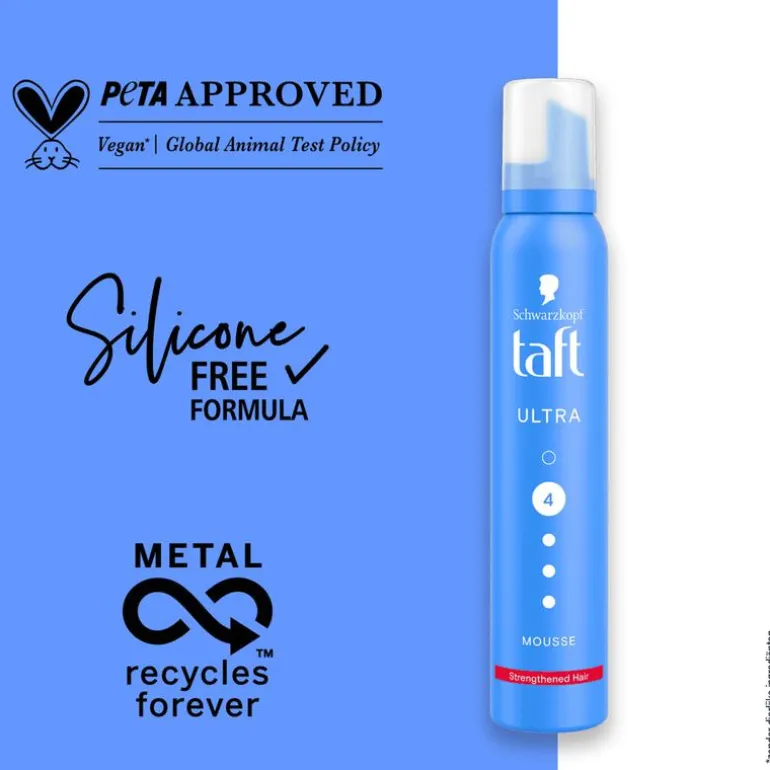 Taft Styling Ultra Haarmousse 200 ML