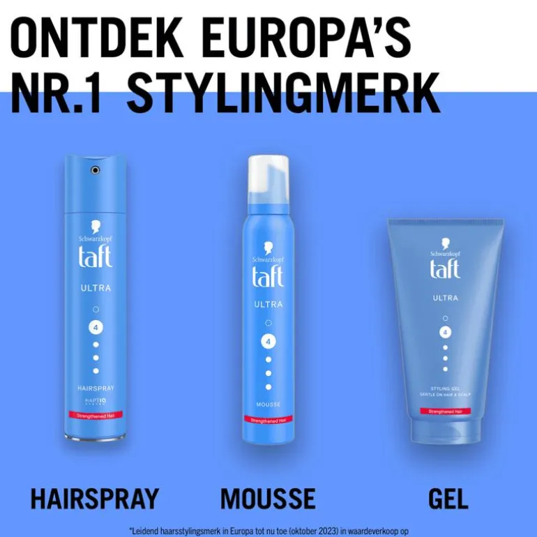 Taft Styling Ultra Haarmousse 200 ML