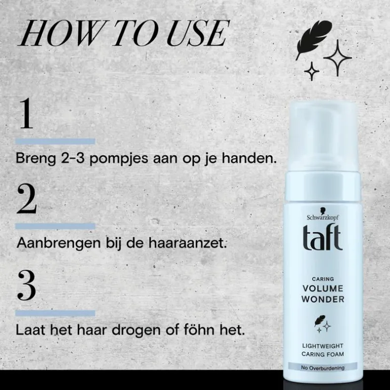 Taft Volume Wonder Mousse