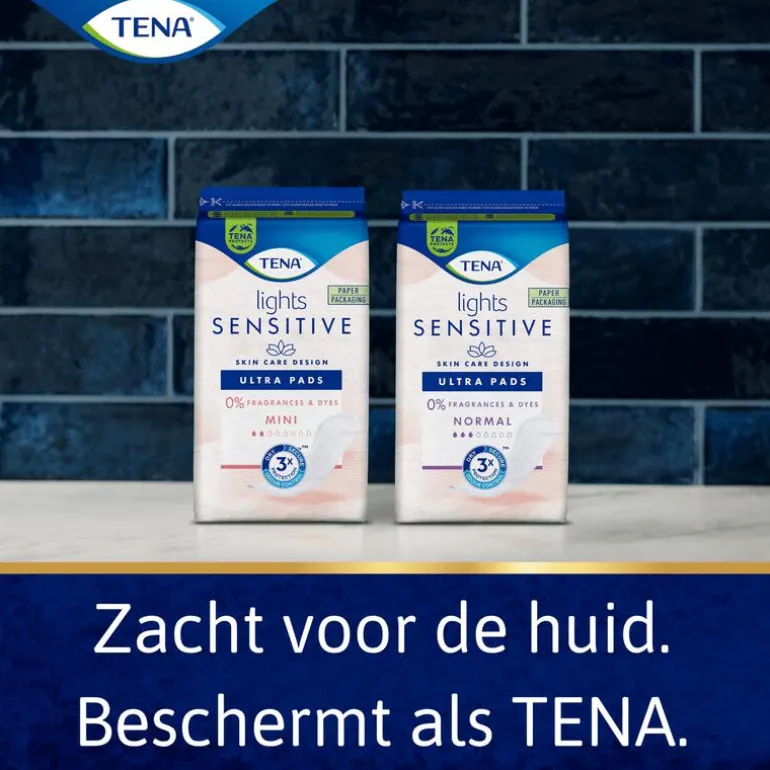 TENA Lights Sensitive Normal Verbanden 16 stuks