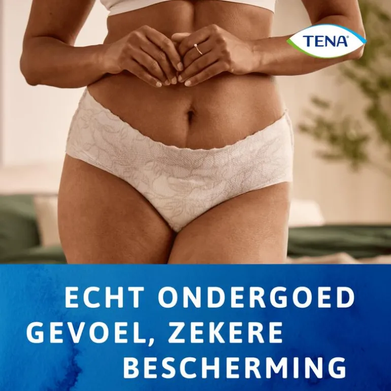 TENA Silhouette Plus Wit Wegwerp Broekjes Low Waist M