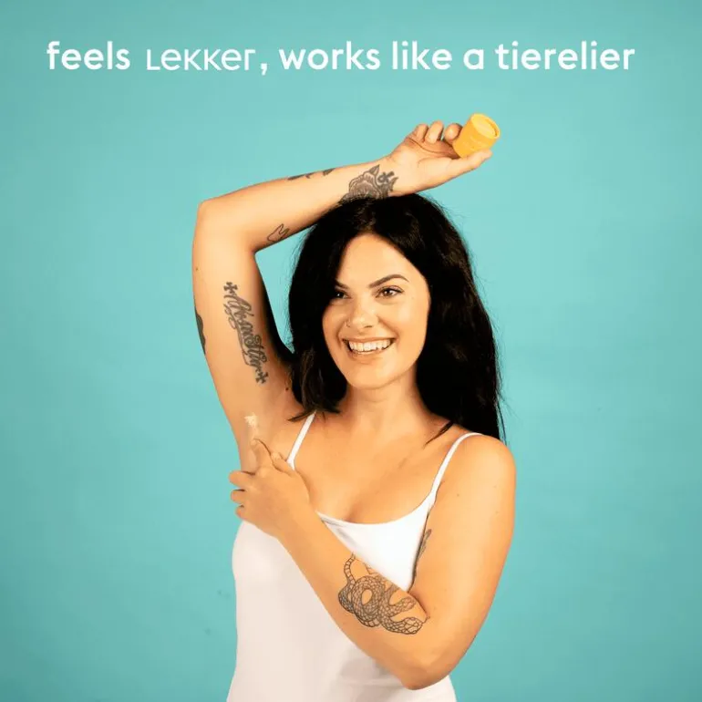 The Lekker Company Pepermunt & Rozemarijn Deodorant Crème 30 Gram