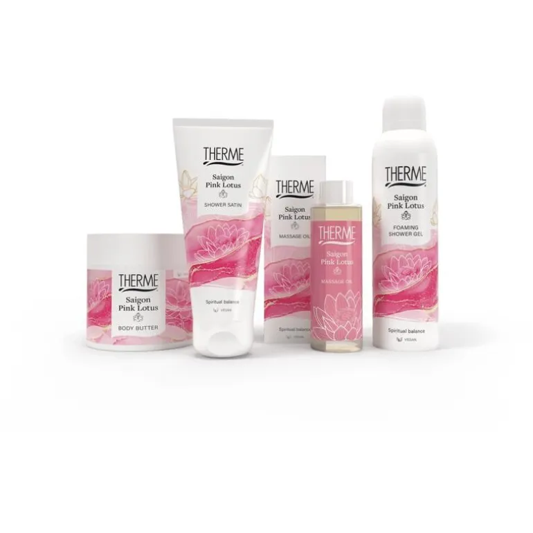 Therme Saigon Pink Lotus Foaming Showergel 200 ML