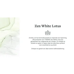 Therme Zen White Lotus Massage Oil 125 ML