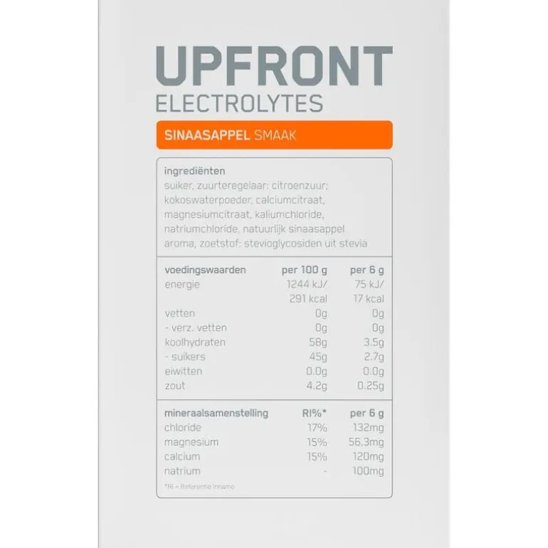 Upfront Electrolytes Sinaasappel 50 GR
