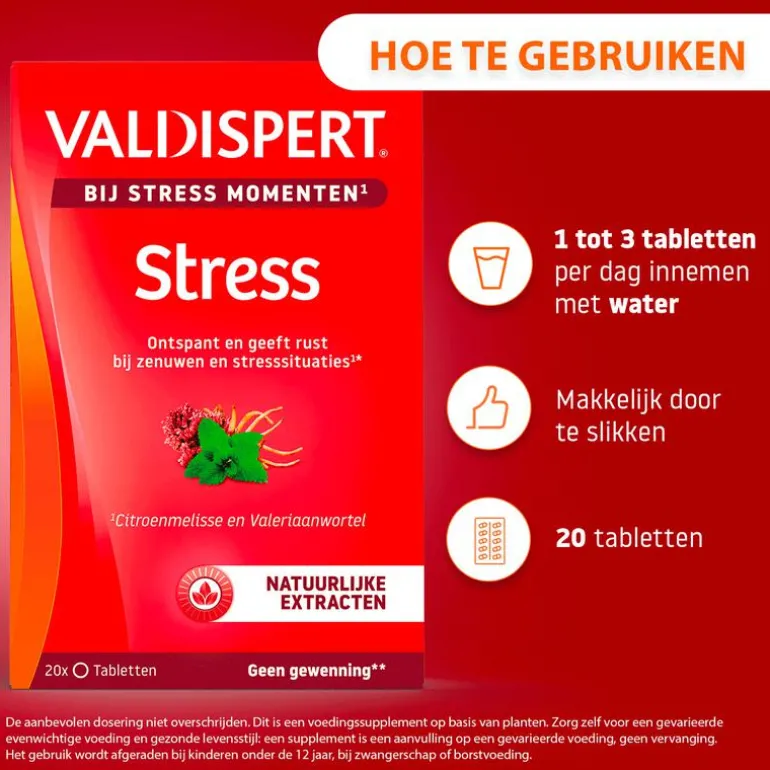 Valdispert Stress Moments 20 tabletten