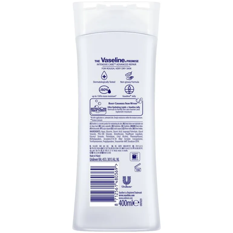Vaseline Intensive Care Advanced Repair Bodylotion 400 ML