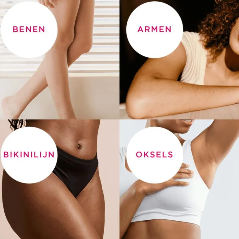 Veet Minima Ontharingsstrips Benen & Lichaam Hypoallergeen 40 stuks