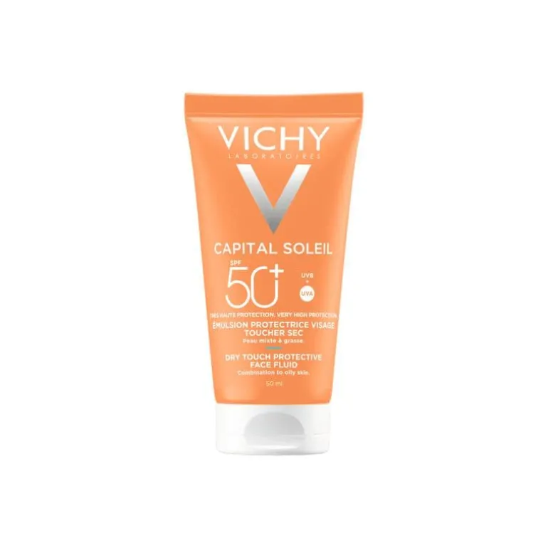 Vichy Capital Soleil Dry Touch Zonnecrème Gezicht SPF50 50 ML